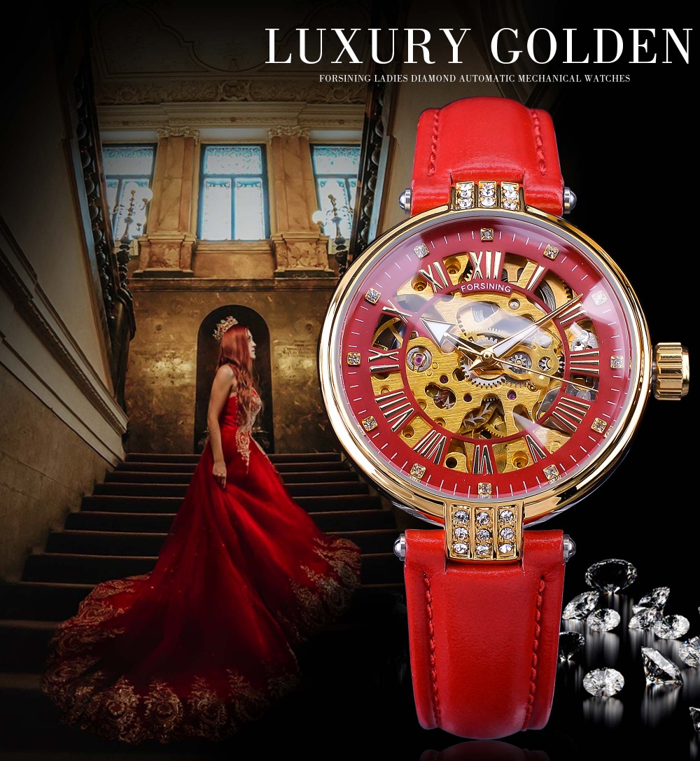 FORSLNING FSL8175M3G4是女士手表的豪华和热门设计。